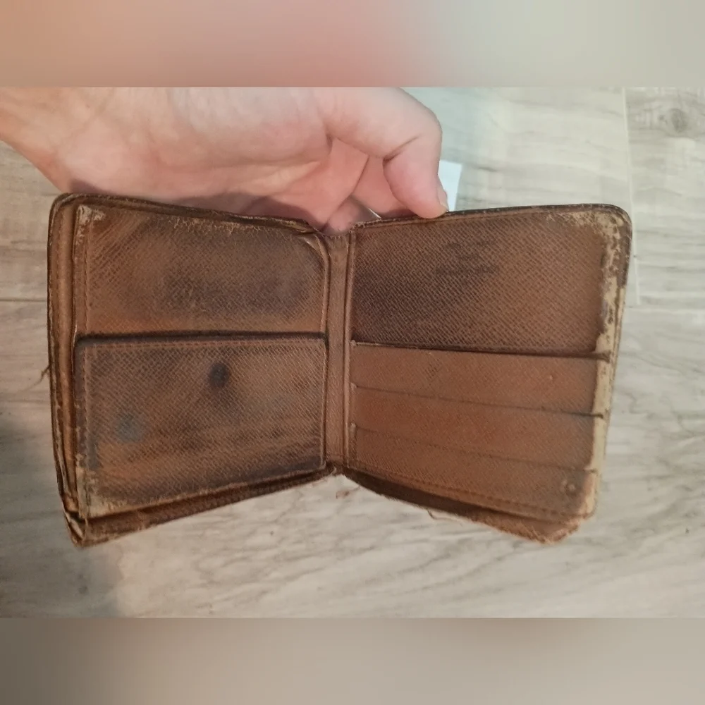 Louis Vuitton MARCO Wallet Billfold Monogram VIntage Authentic